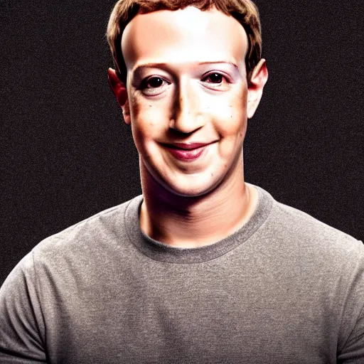 Prompt: mark zuckerberg face on ariana grande, deep fake