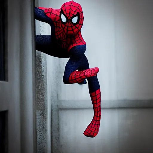 Image similar to spider - manon a black costum