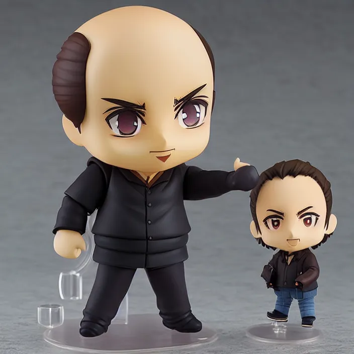 Prompt: tony soprano, an anime nendoroid, figurine, detailed product photo