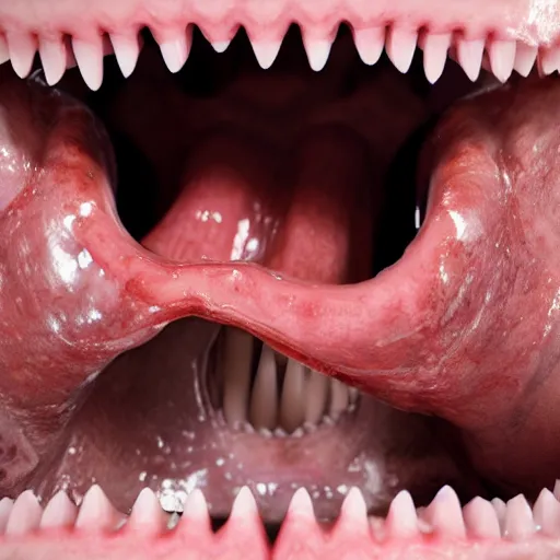 Image similar to inside of mouth