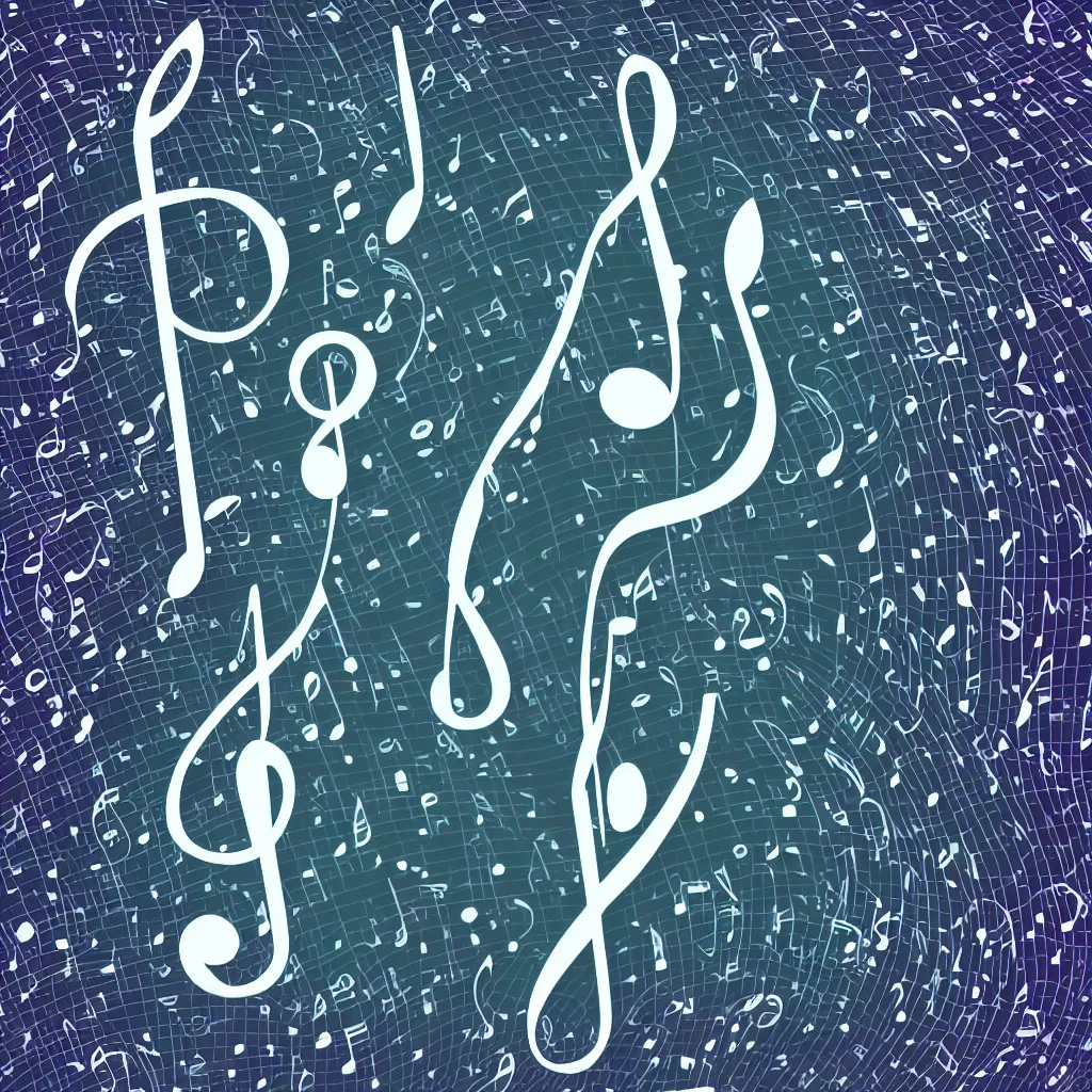 Image similar to music note texture, 4k