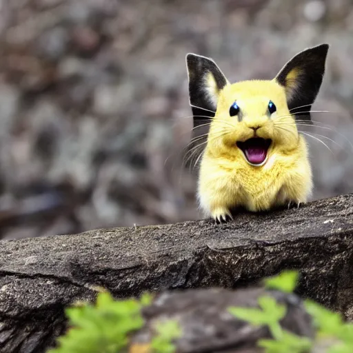 Image similar to pika screaming