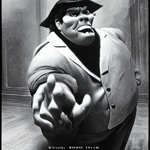 Image similar to the legend of big sir monster, film still