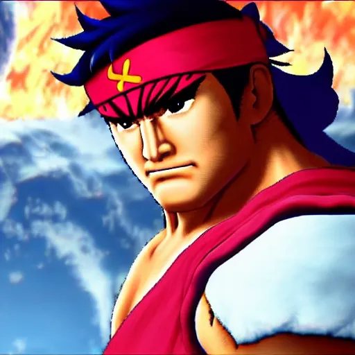 Image similar to ryu from street fighter