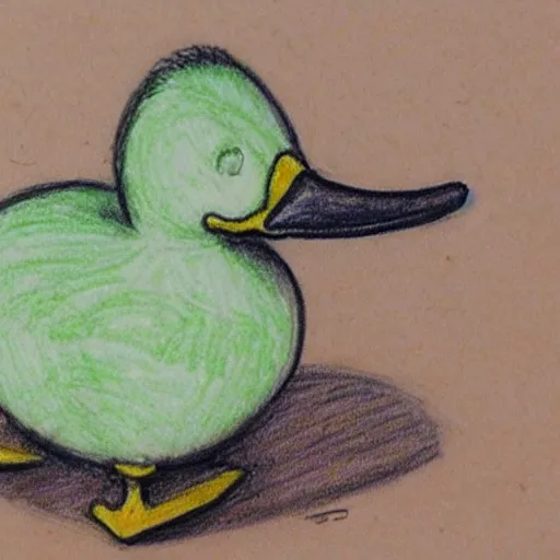 Image similar to cute drawing of Duck