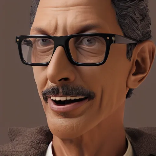 Image similar to hyperrealistic dslr film still of jeff goldblum disguised as beans, stunning 8 k octane comprehensive 3 d render, inspired by istvan sandorfi & greg rutkowski & unreal engine, perfect symmetry, dim volumetric cinematic lighting, extremely hyper - detailed, incredibly real lifelike attributes & flesh texture, intricate, masterpiece, artstation, stunning