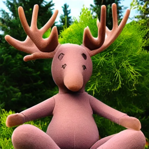 Prompt: i'm a metta ( meditation ) moose. i want to bring flourishing to the stars