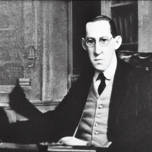 Prompt: the inauguration of howard philips lovecraft as the president of the united states, picture, ultra realistic, award winning