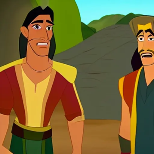 Image similar to tulio and miguel from the road to el dorado