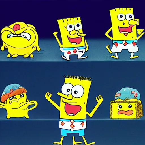 Image similar to Instagram profile of SpongeBob