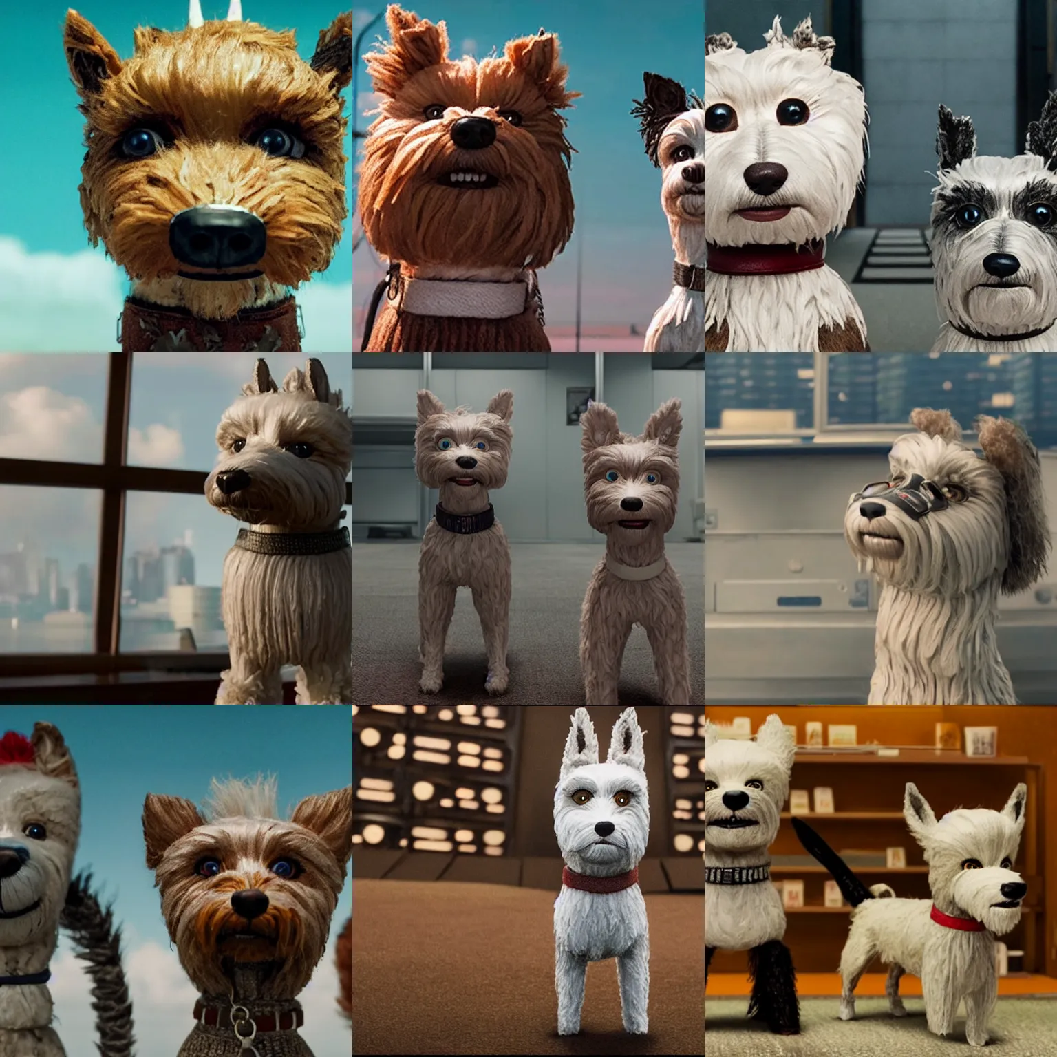 Prompt: a film still from isle of dogs ( 2 0 1 8 )