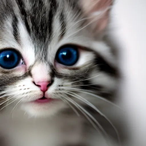 Image similar to high detail shot of a cute kitten