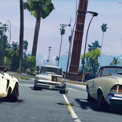 Image similar to leaked game footage of grand theft auto 6