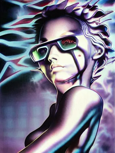 Image similar to a dream divided by zero : : hyperreal surrealism hypermaximal symbolism, paranoid critical method, glitchcore : : by artgerm, nychos, yoji shinkawa, todd mcfarlane — c 1 5