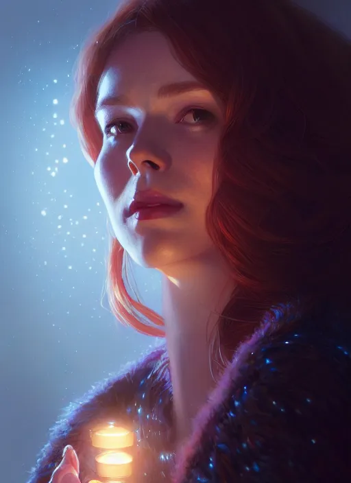 Prompt: portrait of mary jane watson, intricate, elegant, glowing lights, highly detailed, digital painting, artstation, concept art, smooth, sharp focus, illustration, art by wlop, mars ravelo and greg rutkowski