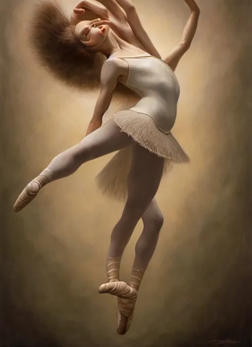 Image similar to ultra realistic, beautiful teenage ballerina, in the style of peter mohrbacher by weta digital and beth cavener, high face symmetry, intricate, masterpiece, award winning, high face symmetry, intricate