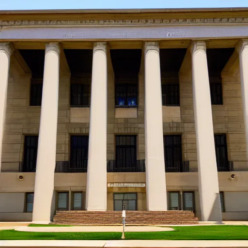 Image similar to a courthouse building in Lubbock Texas