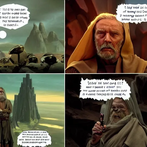 Prompt: a story that the jedi would not tell you