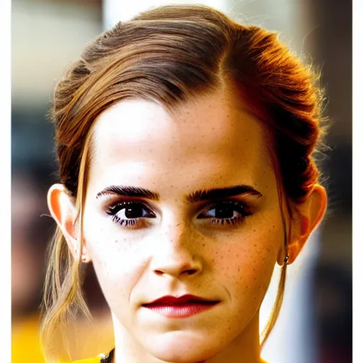 Image similar to Color portrait of Emma Watson