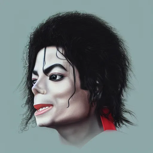 Image similar to michael jackson as a rabbit, 4k, trending on artstation, photorealistic, hyper detailed