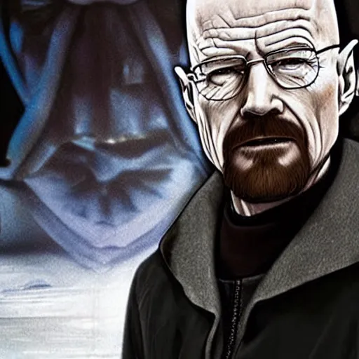 Image similar to walter white is a sith lord from star wars