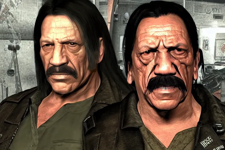 Prompt: danny trejo in resident evil v