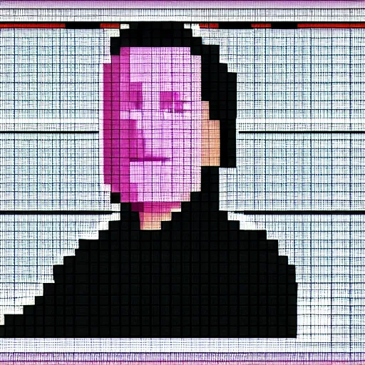 Image similar to elon musk pixel art