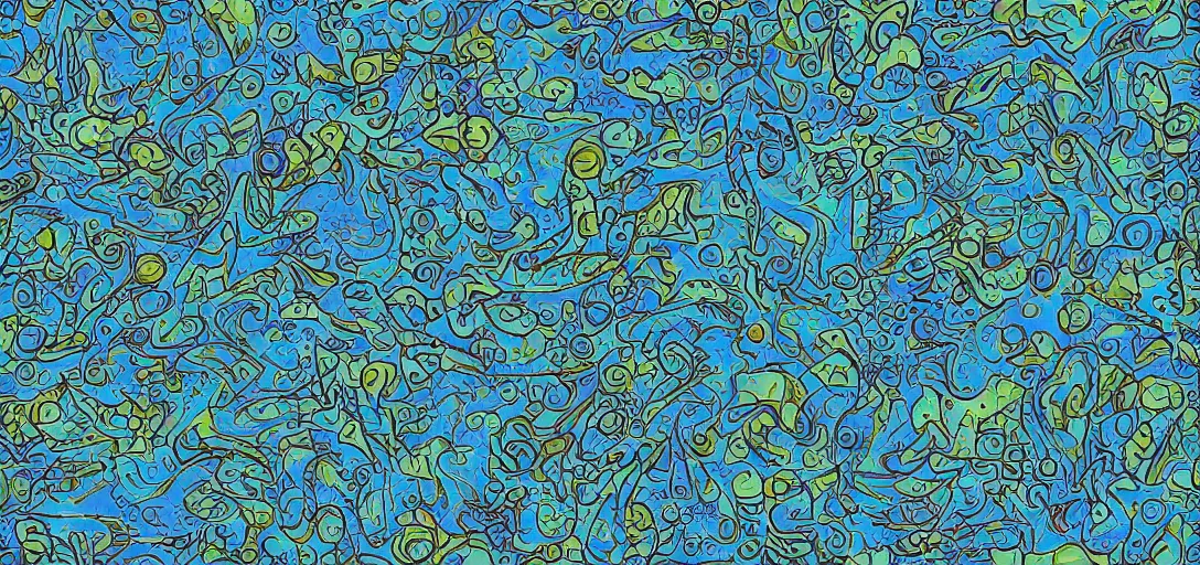 Image similar to pattern of water inspired by zelda wind waker