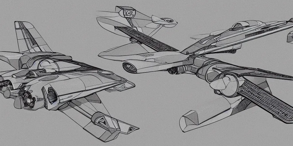 Image similar to highly detailed schematic, technical drawing, hover racer, pod racer