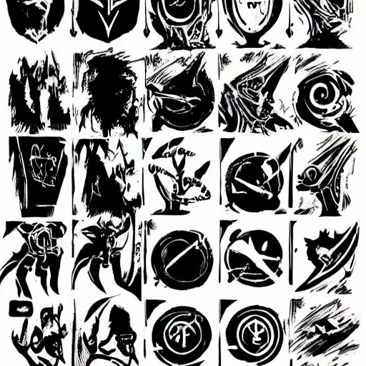 Image similar to magic potion iconography inventory game icon rpg fantasy ability icon logo diablo blizzard digital art, trending on art station kvlt by peder balke by guido crepax by norman bluhm mystic high contrast bold colors noir