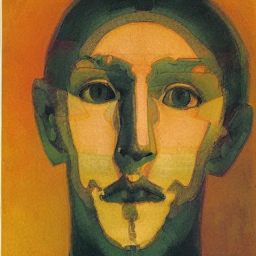 Image similar to A beautiful photograph of a human head. The head is seen from multiple perspectives at once, as if it is being turned inside out or seen through a kaleidoscope. Every angle and curve of the head is explored and emphasized, creating an optical illusion that is both confusing and mesmerizing. by Robert Antoine Pinchon, by Odilon Redon lines, ecstatic