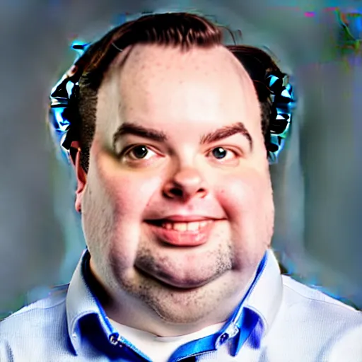 Image similar to rich evans, head and shoulders studio photo