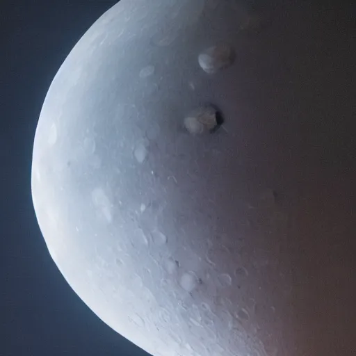 Prompt: a humanoid moon, 🌕, canon eos r 3, f / 1. 4, iso 2 0 0, 1 / 1 6 0 s, 8 k, raw, unedited, symmetrical balance, wide angle