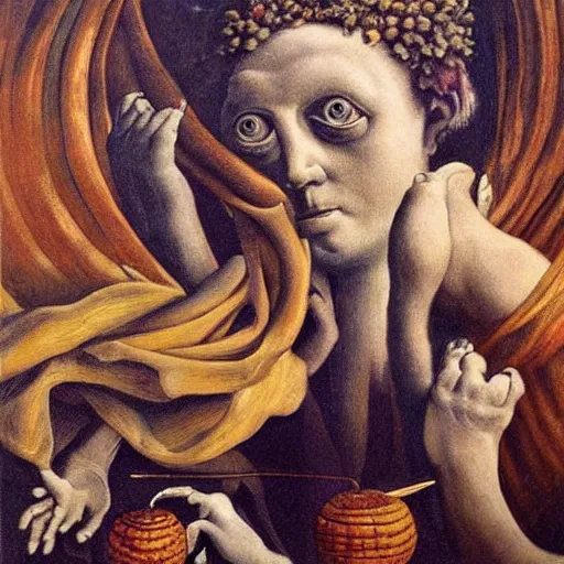 Image similar to allegory of the soul, surrealism, high detail, masterpiece, oil on canvas