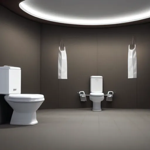 Prompt: still photo of a japanese toilet, highly detailed, photorealistic portrait, bright studio setting, studio lighting, crisp quality and light reflections, unreal engine 5 quality render