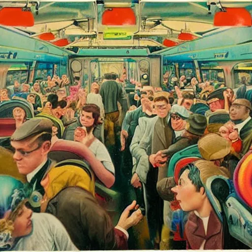 Image similar to sign that says 1 0 0, text 1 0 0, lisa frank, glorious, bedazzled, spectacled, amazing, unreal render, bokeh, studio lighting, ultradetailed, detailed and realistic painting of a giant warship plane, dieselpunk, historical photo of commuters in train to new york 1 8 9 0, everybody is looking at smartphones