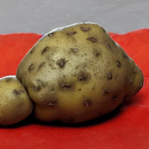 Image similar to a potato.