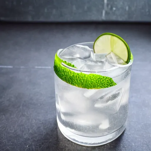 Prompt: non alcoholic gin and tonic