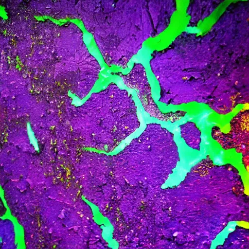 Image similar to 3D statue!!!, purple shattered paint!, glowing lava!!!, conglomerate!, slush!!, organized composition!, abstract!, black backdrop!, 4k!, award-winning photo!!!!