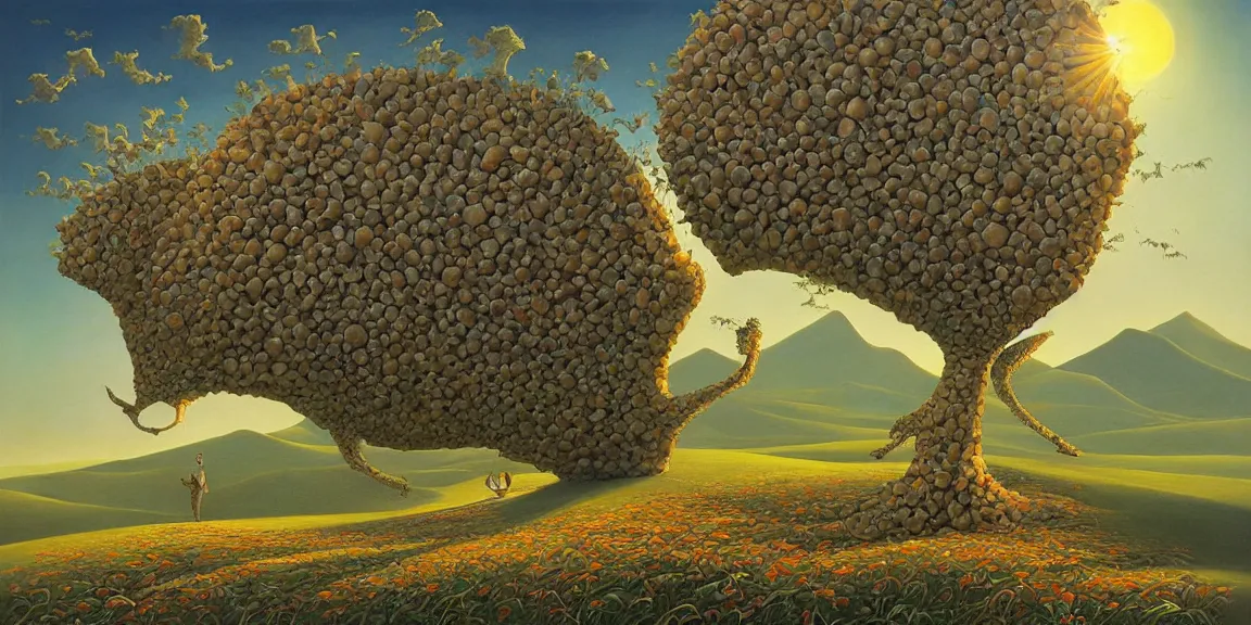 Prompt: artwork by vladimir kush.