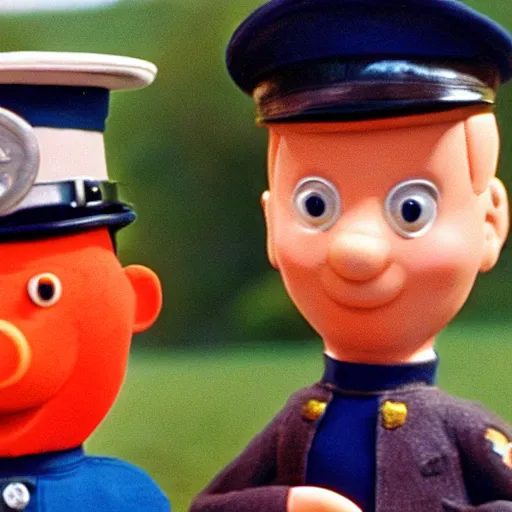 Image similar to herman goering in postman pat