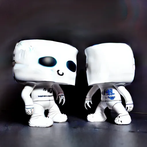 Image similar to an all white art vinyl figure, in the style of kidrobot, sket - one x iamretro, kenny wong x pop mart, space molly, frank kozik, guggimon, studio lighting, subsurface diffusion, 8 k