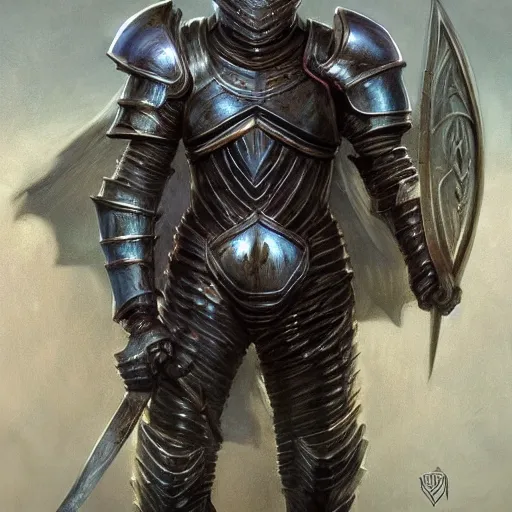 Image similar to the void knight as a realistic fantasy knight, closeup portrait art by donato giancola and greg rutkowski, digital art, trending on artstation, symmetry!!