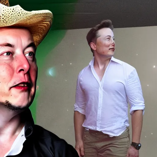Prompt: a sombrero with elon musk, photo, full body, portrait