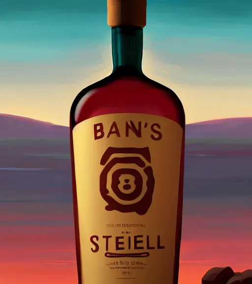 Prompt: face icon stylized minimalist bottle!! ben stiller whiskey!, loftis, cory behance hd by jesper ejsing, by rhads, makoto shinkai and lois van baarle, ilya kuvshinov, rossdraws global illumination