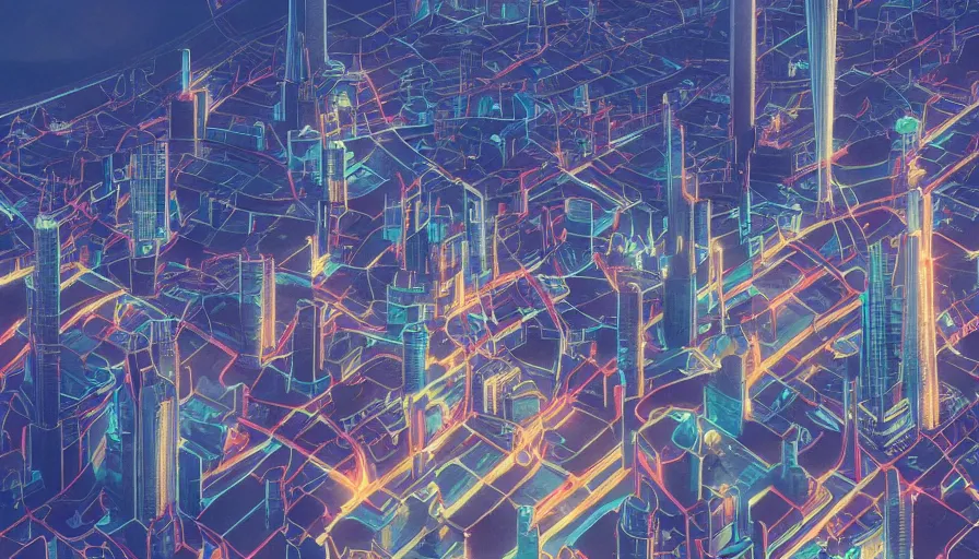 Image similar to a close up of london by makoto shinkai, beeple and james jean, aya takano color style, 4 k, super detailed, modern, 4 k, symmetrical