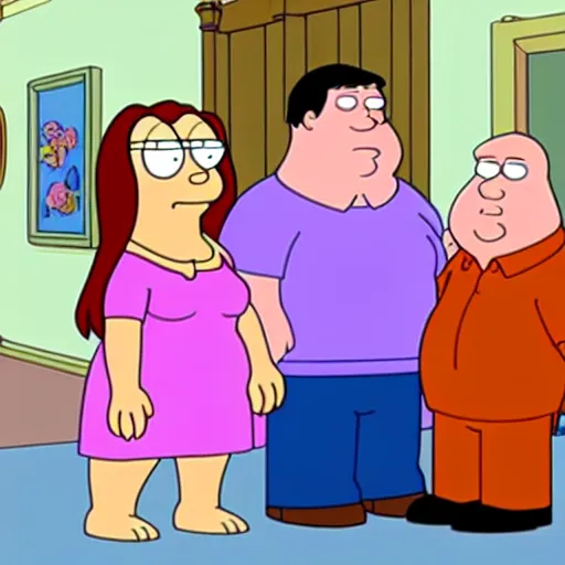 Prompt: the last family guy episode. family guy still frame