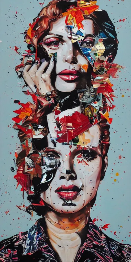 Image similar to i said, ooh, i'm drowning in the night, 1 9 8 0's disco by sandra chevrier