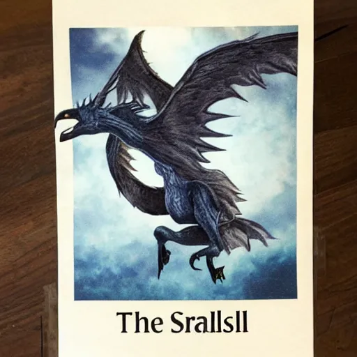 Image similar to thestral