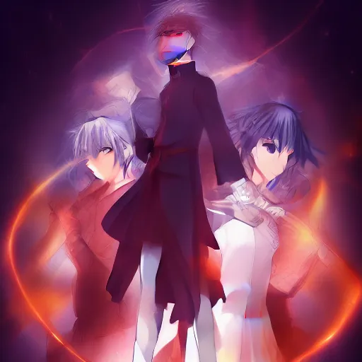 Image similar to fate / stay night, ufotable art style